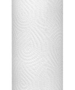 HEETA Kitchen Roll Holder Free Standing, Stainless Steel Kitchen Towel Holder with Suction Cups Non Slip, Compatible with Most Size Rolls, Rustproof Kitchen Roll Stand for Kitchen Countertop, Silver