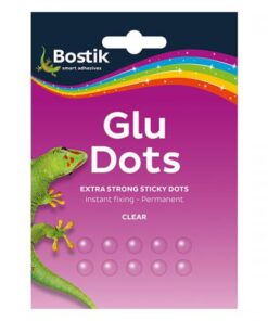 Bostik Permanent Extra Strong Glu Dots 64 Dots (Pack 12)