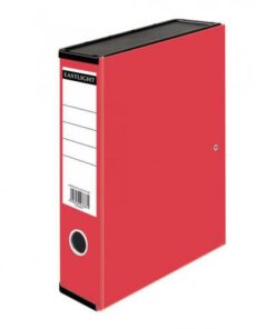 ValueX Box File Paper on Board Foolscap 65mm Capacity 80mm Spine Width Clip